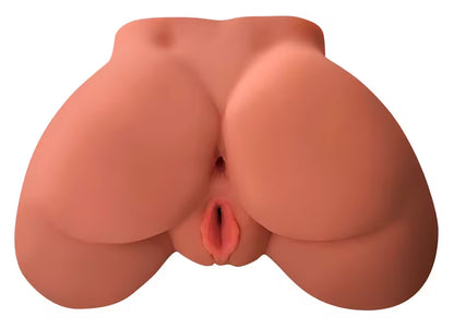 Masturbating torso, doggy style