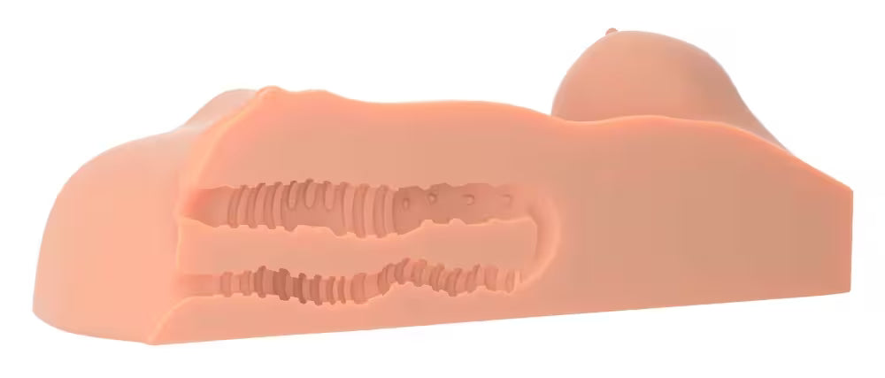 Lifelike masturbating torso