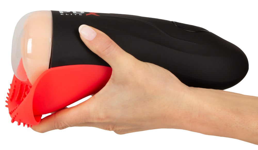 PDX Elite Fuck-O-Matic Masturbator with Testicle Stimulator