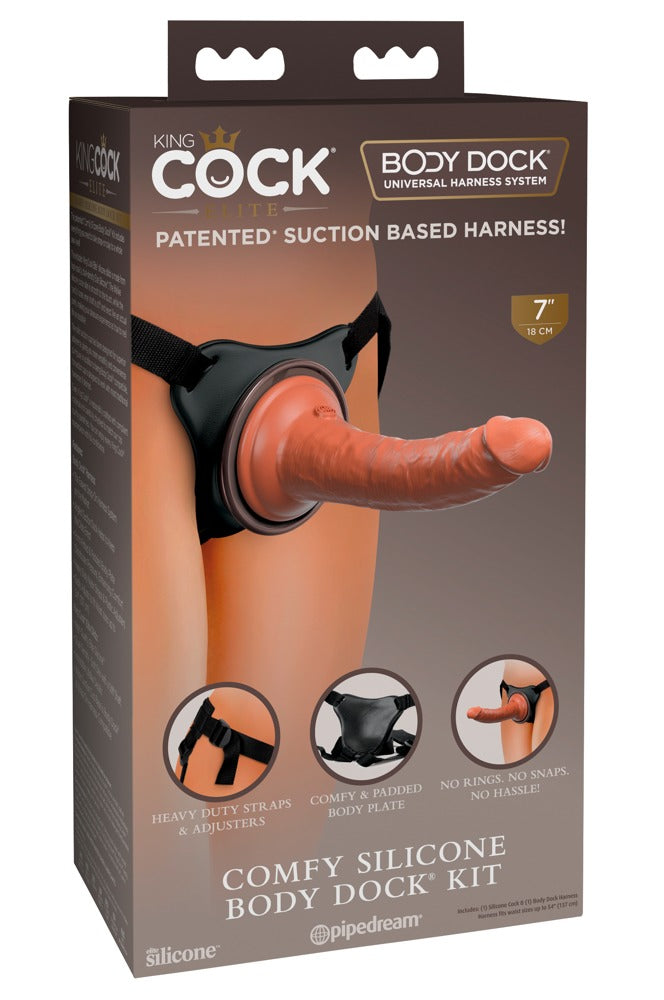 King Cock Elite complete strap-on kit 21cm