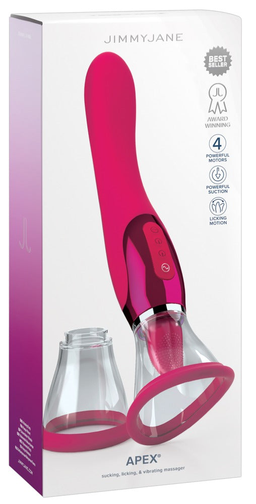 Apex – Vibrating Tongue and Suction Cup Vibrator (JimmyJane)