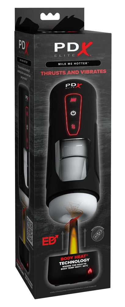 Milk Me Hotter Heating Masturbator – PDX Elite