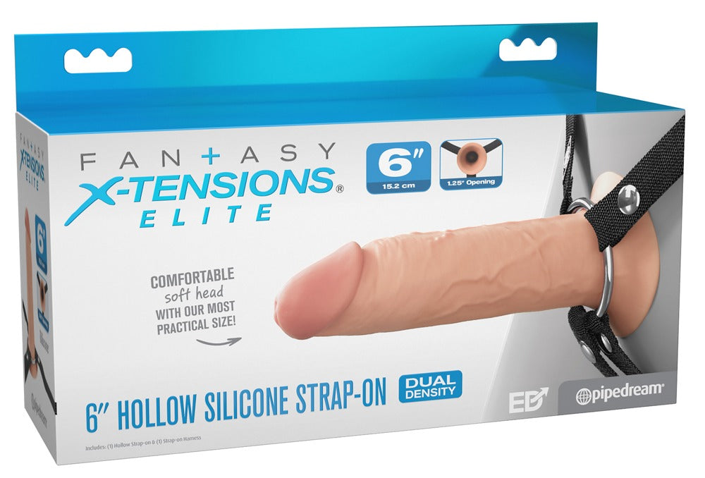 Hollow Strap-On 16.5 cm – Fantasy X-tensions Elite