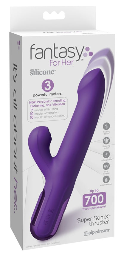 Super SoniX Fantasy For Her Rabbit Vibrator