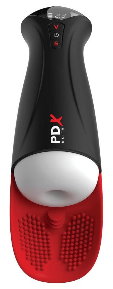 Masturbator with testicular stimulator Fap-O-Matic Pro XL PDX Elite