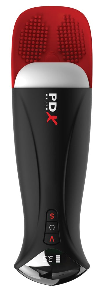 Masturbator with testicular stimulator Fap-O-Matic Pro XL PDX Elite