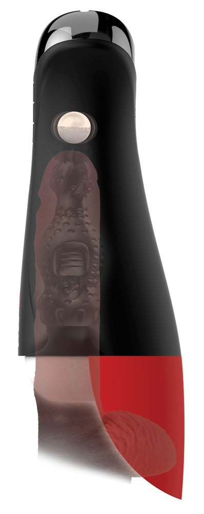 Masturbator with testicular stimulator Fap-O-Matic Pro XL PDX Elite