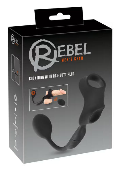 Remote-controlled ring/testicle set