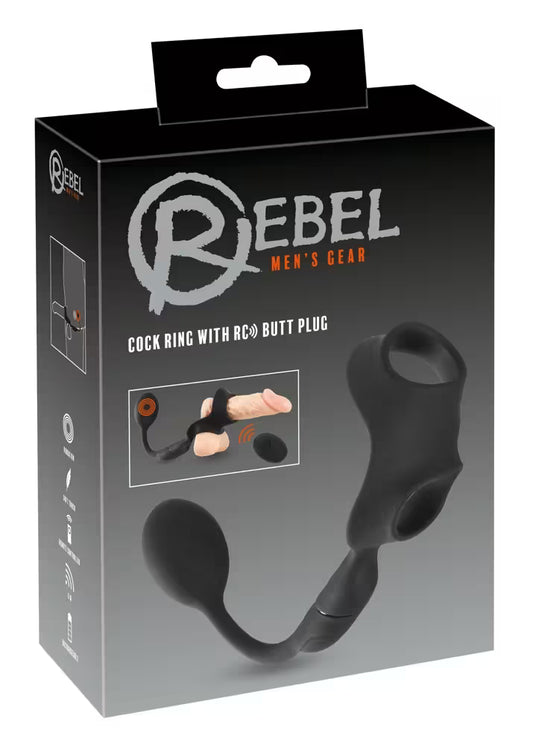 Remote-controlled ring/testicle set