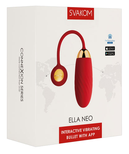 Ella Neo SVAKOM red vibrating egg