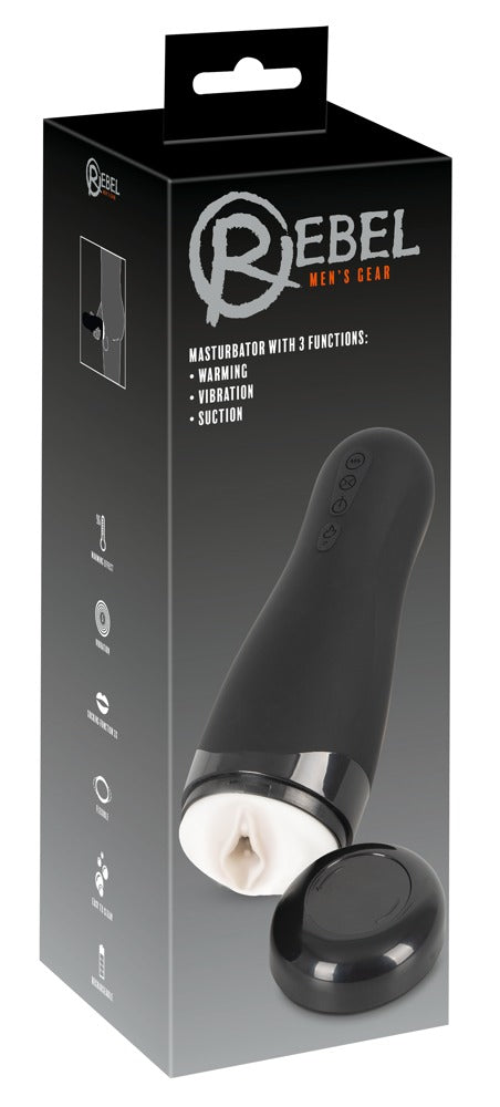Rebel Masturbator – Heat, Vibration &amp; Suction