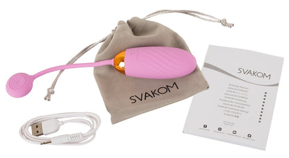 Ella Neo SVAKOM pink vibrating egg