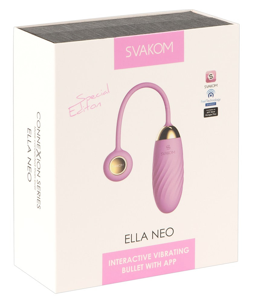 Ella Neo SVAKOM pink vibrating egg