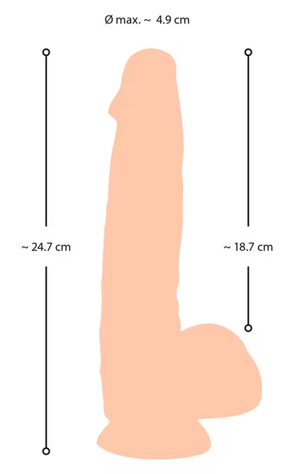 Nature Skin Dildo (size S) 18.7cm