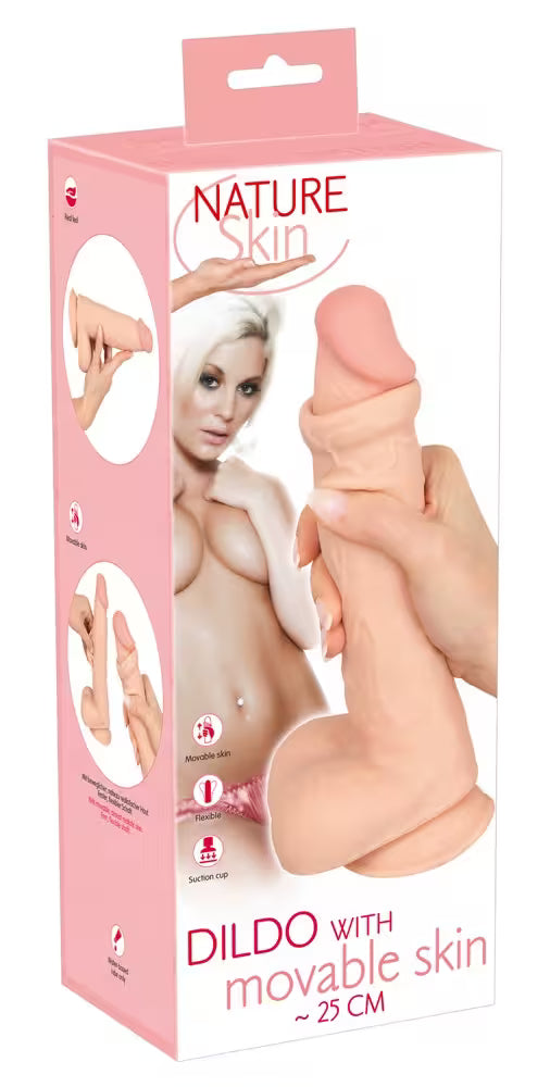 Nature Skin Dildo (size S) 18.7cm