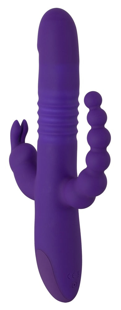 Sweet Smile Thrusting Pearl Triple Vibrator