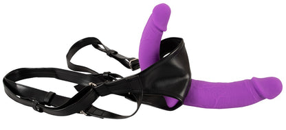 Sweet Smile Double Dildo Strap-On Thong