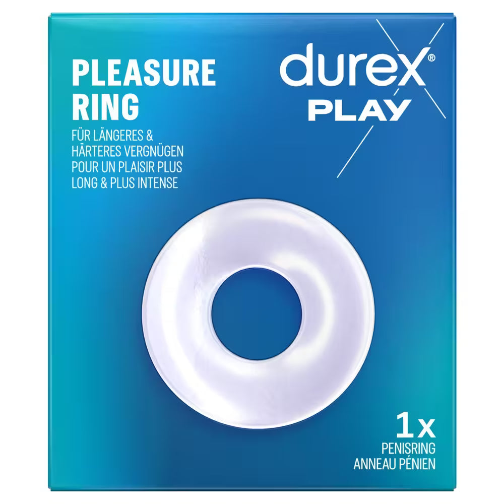 Transparent white penis ring