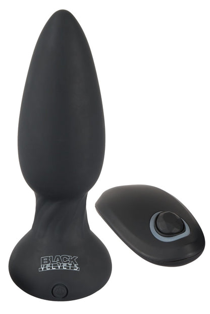 RC Black Velvets Rotating Vibrating Butt Plug