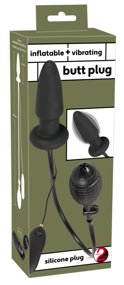 You2Toys inflatable vibrating anal plug