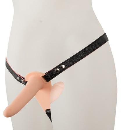 You2Toys double vibrating strap-on dildo