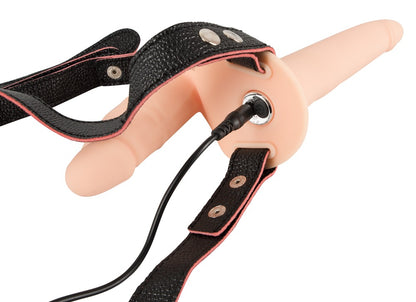You2Toys double vibrating strap-on dildo