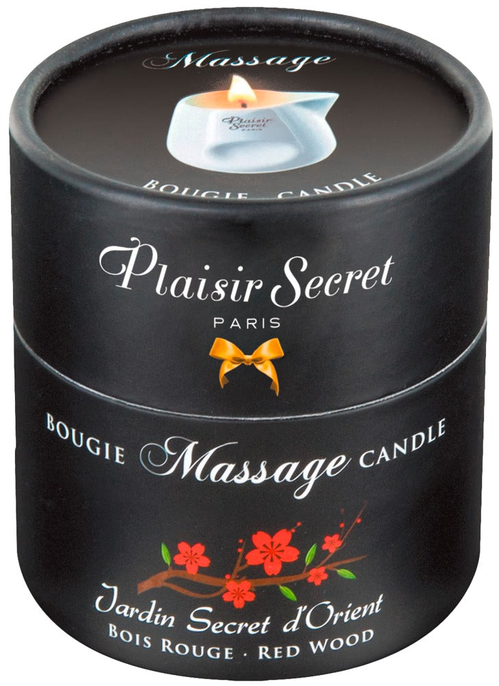 Red Wood Massage Candle 80 ml