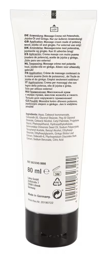 Crème vitalisante ACIER pour pénis