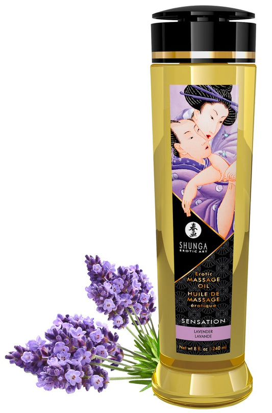 Shunga Sensation Oil/Lavender 240