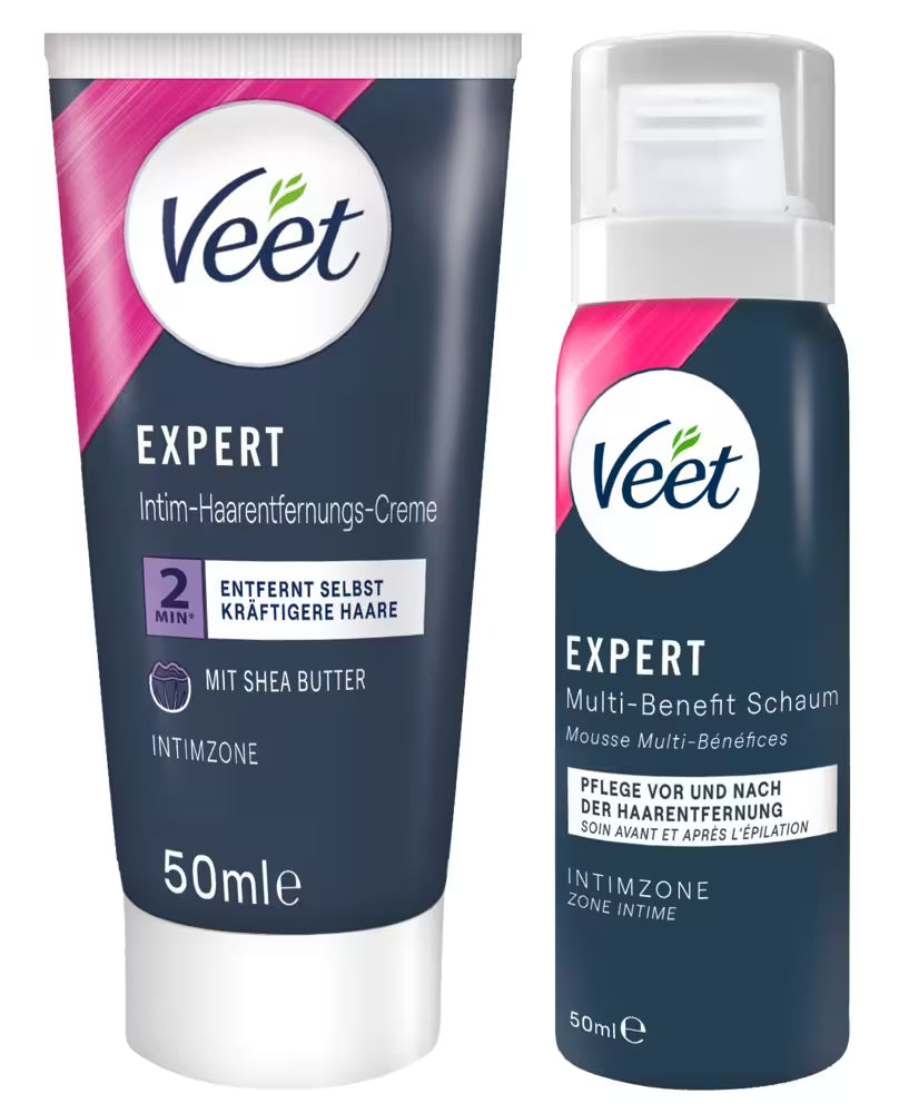 Veet EXPERT intimate hair removal kit
