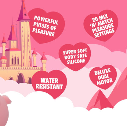 Heart Throb Unicorn Vibrator