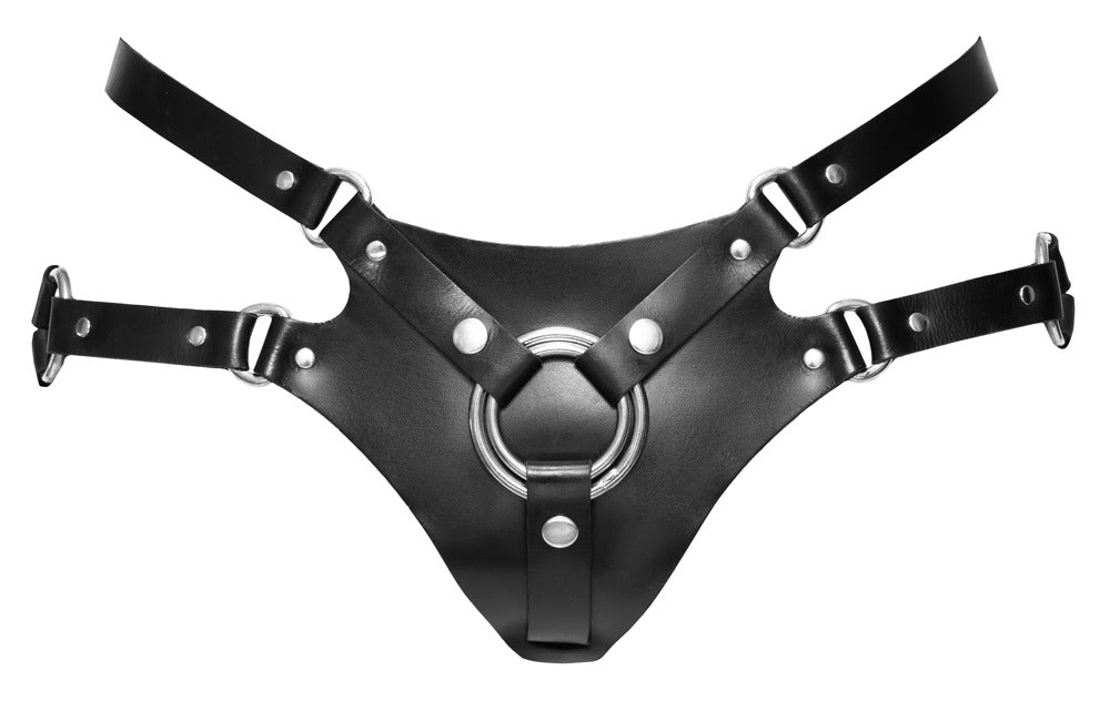 ZADO Leather Strap-on Belt