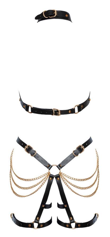 ZADO Leather Harness Set