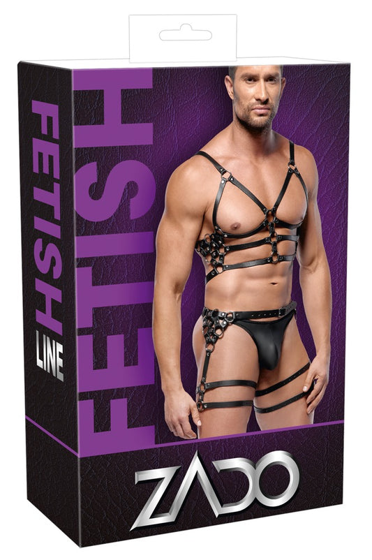 ZADO M/L Leather Harness Set