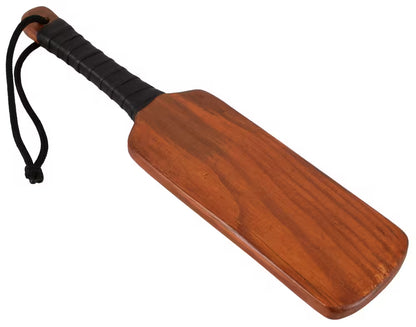 Solid wood paddle