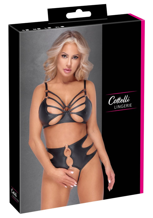 Cottelli Lingerie Ring Bra and Brief Set