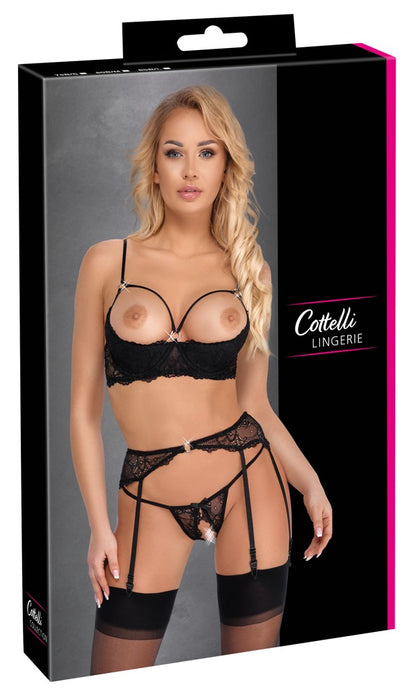 Cottelli Lingerie 3-piece bra set