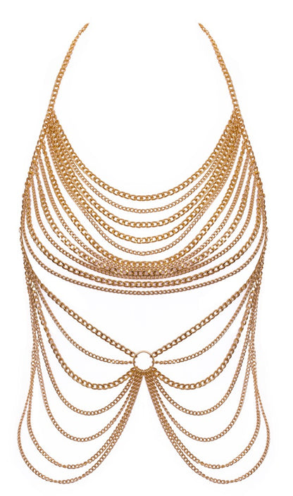 Cottelli accessories gold body chain