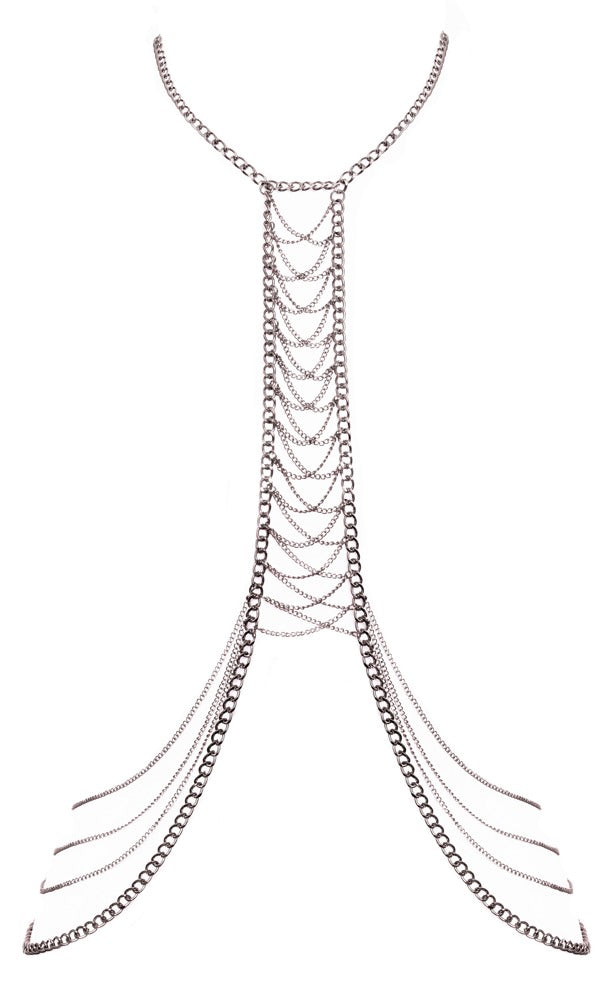 Cottelli accessories silver body chain