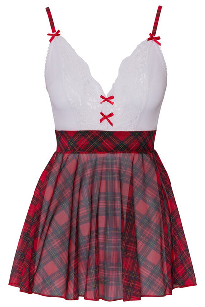 Cottelli Costumes Checkered Dress