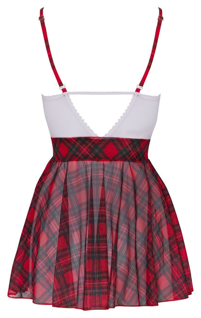 Cottelli Costumes Checkered Dress