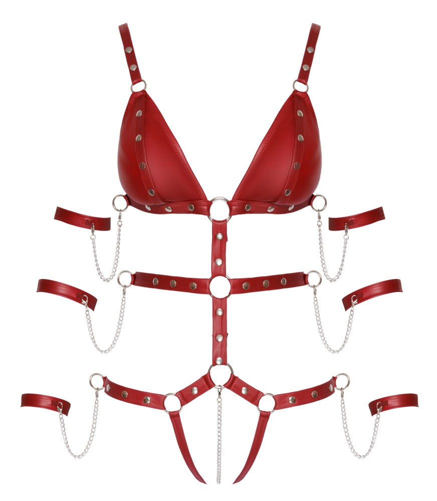 Body Bad Red Kitty Strap