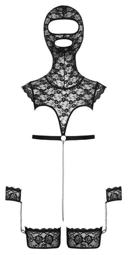 Bad Kitty Bondage Lace Set