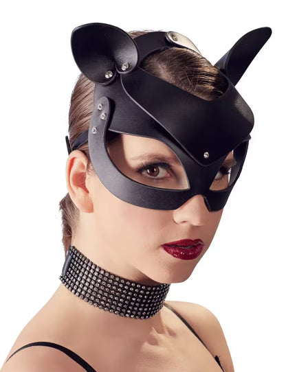Catwoman mask in faux leather