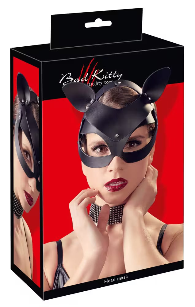 Catwoman mask in faux leather