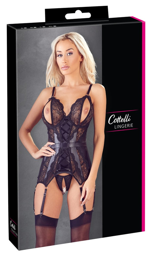 Cottelli Lingerie Suspender Shirt