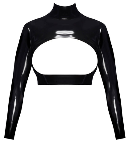 LATE X latex shirt