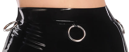 LATE X latex skirt