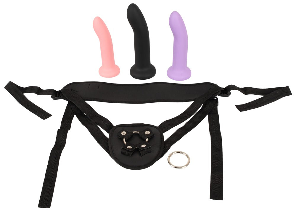 set of 4 You2Toys strap-on harnesses