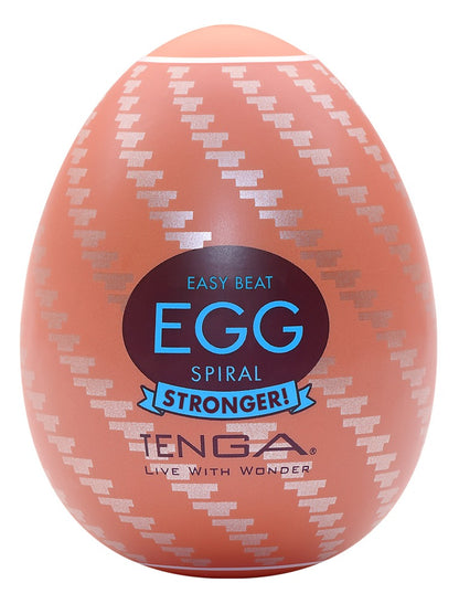 Tenga Stronger Spiral Egg Masturbator 6-piece